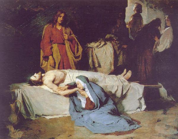 Antonio Ciseri Pieta. Attributed To Antonio Ciseri Germany oil painting art